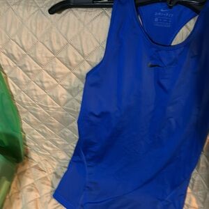Nike Dri Fit XS blue women’s tank